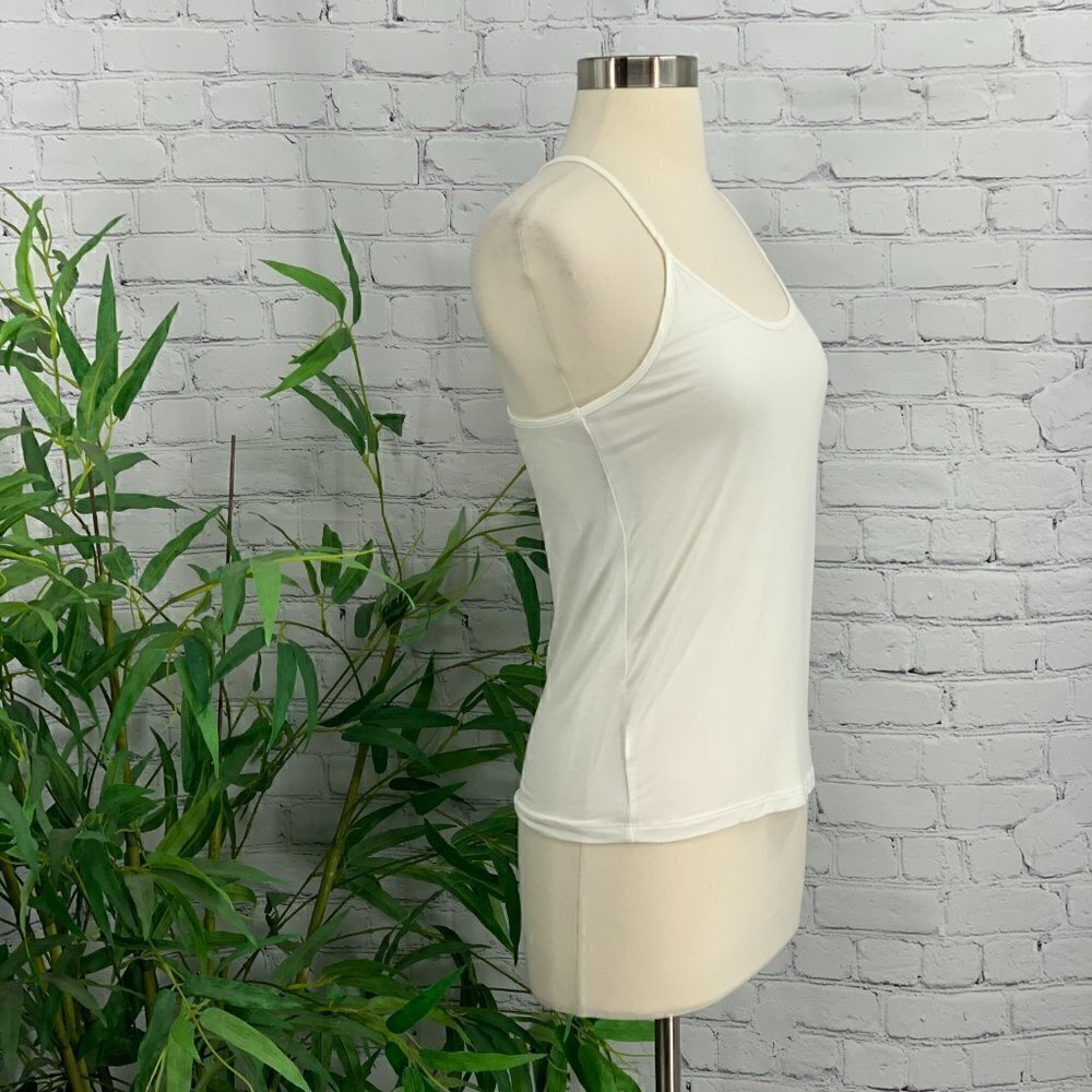 Double Zero Cream Racerback Camisole - Picture 2 of 6